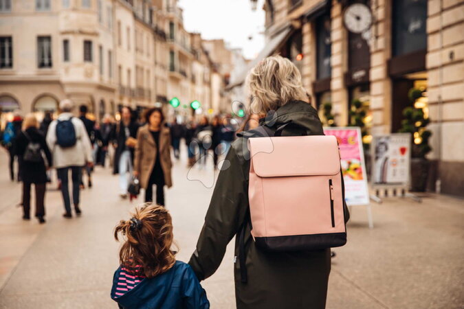 Geantă scutece la cărucior - Ghiozdan de înfășat Oslo Changing Bag Vintage Rose Beaba - 7