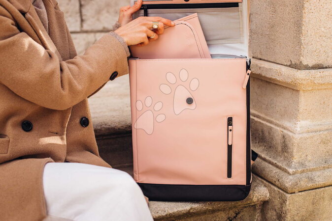 Geantă scutece la cărucior - Ghiozdan de înfășat Oslo Changing Bag Vintage Rose Beaba - 10