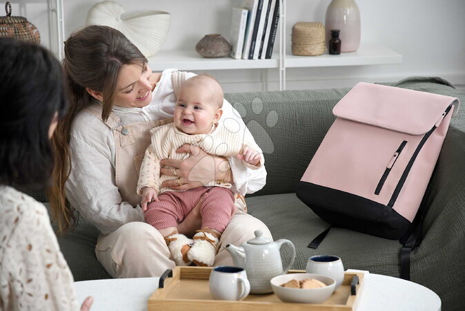 Geantă scutece la cărucior - Ghiozdan de înfășat Oslo Changing Bag Vintage Rose Beaba - 13