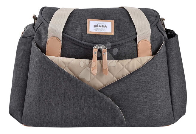 Přebalovací tašky ke kočárkům - Přebalovací taška ke kočárku Sydney II Changing Bag Dark Heather Grey Beaba - 5