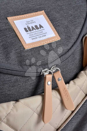 Přebalovací tašky ke kočárkům - Přebalovací taška ke kočárku Sydney II Changing Bag Dark Heather Grey Beaba - 7