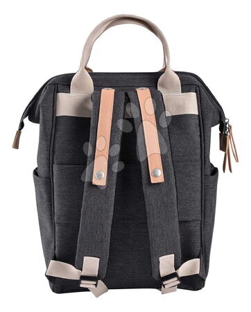 Přebalovací tašky ke kočárkům - Přebalovací batoh Wellington Changing Bag Dark Heather Grey Beaba - 2