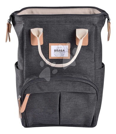 Přebalovací tašky ke kočárkům - Přebalovací batoh Wellington Changing Bag Dark Heather Grey Beaba - 4