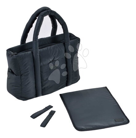 Přebalovací tašky ke kočárkům - Přebalovací taška k kočárku Puffy Paris Changing Bag Dark Heather Grey Beaba - 6