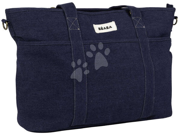 Přebalovací tašky ke kočárkům - Přebalovací taška ke kočárku Madrid Bag Denim Beaba - 2