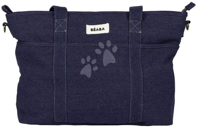 Přebalovací tašky ke kočárkům - Přebalovací taška ke kočárku Madrid Bag Denim Beaba - 5