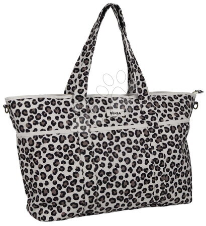 Чанти за смяна към колички - Чанта за преобуване към количка Madrid Bag XXL Leopard Clay Beaba