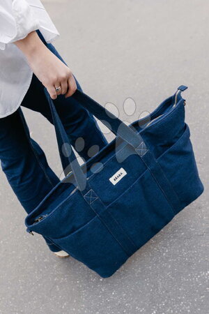 Přebalovací tašky ke kočárkům - Přebalovací taška ke kočárku Madrid Bag XXL Denim Beaba - 10