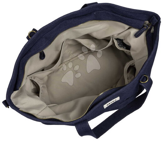 Přebalovací tašky ke kočárkům - Přebalovací taška ke kočárku Madrid Bag XXL Denim Beaba - 6