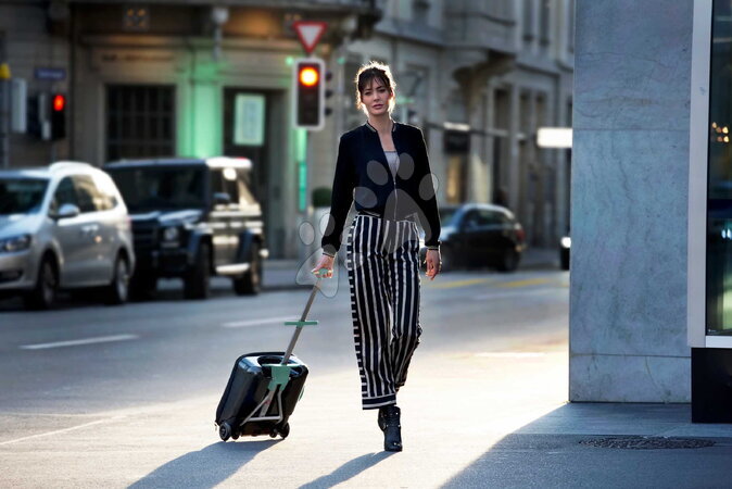 Reisen mit Babys - Kinderkoffer mit Rollen und Sitzfläche Travel Case Eazy Luggage Beaba - 5