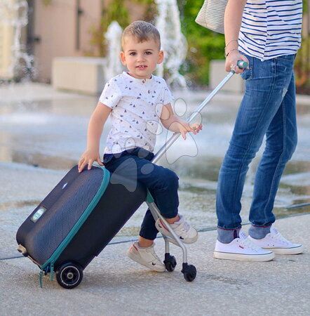 Reisen mit Babys - Kinderkoffer mit Rollen und Sitzfläche Travel Case Eazy Luggage Beaba - 14