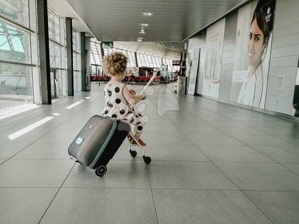 Reisen mit Babys - Kinderkoffer mit Rollen und Sitzfläche Travel Case Eazy Luggage Beaba - 19