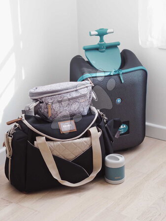 Reisen mit Babys - Kinderkoffer mit Rollen und Sitzfläche Travel Case Eazy Luggage Beaba - 22