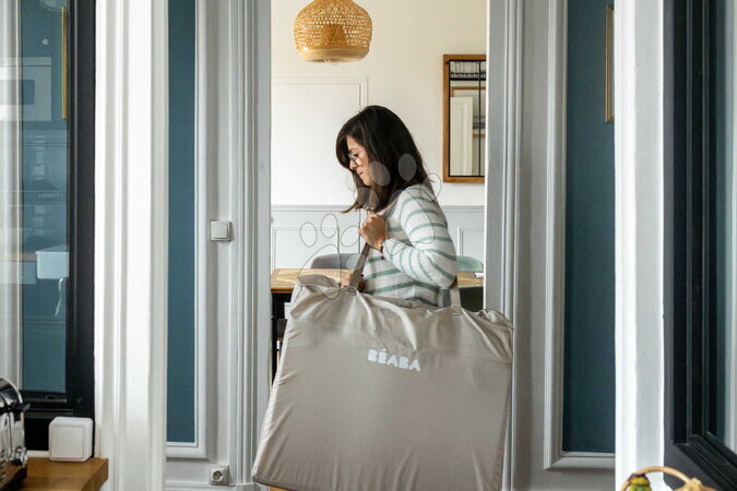 Dětský pokoj a spánek - Přenosná cestovní postýlka pro miminko 3v1 Travel Cot Easy Sleep Clay Gazelle Beaba - 21