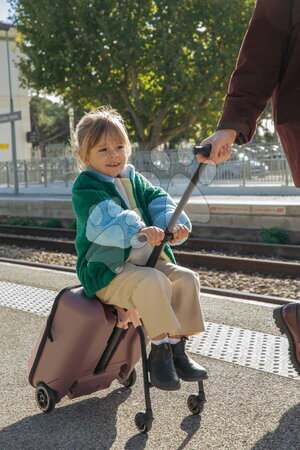 Cestování s miminkem - Cestovní kufr na kolečkách se sedátkem pro dítě Carry-On Suitcase With Child Seat Luggage Eazy Sorbet Beaba - 10