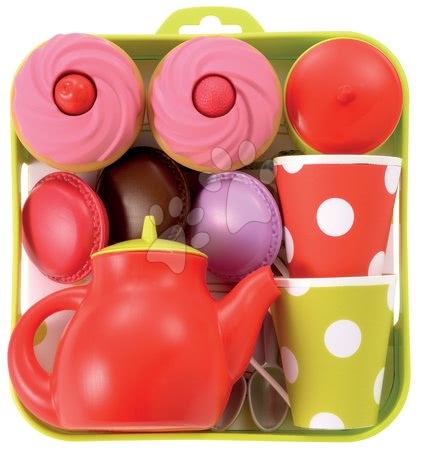 Accesorii și vase de bucătărie de jucărie - Set de ceai Cheef Cook Écoiffier