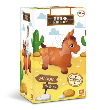 Dječje lopte i štapovi za skakanje - Konjić za skakanje Horse Ride on Mondo - 1