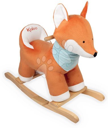 Jucării pentru bebeluși - Vulpe balansoar de pluș Paprika Rocking Fox Les Amis Kaloo de la 12 la 36 de luni