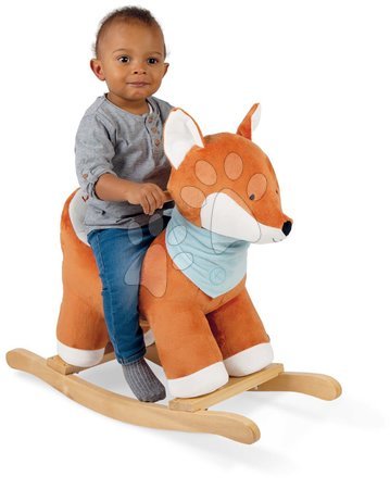 Jucării pentru bebeluși - Vulpe balansoar de pluș Paprika Rocking Fox Les Amis Kaloo de la 12 la 36 de luni_1