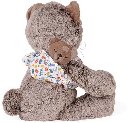 Plyšové medvede - Plyšový otec medveď s mláďatkom Linoo Bear Dad Plush Oscar Kaloo  - 3