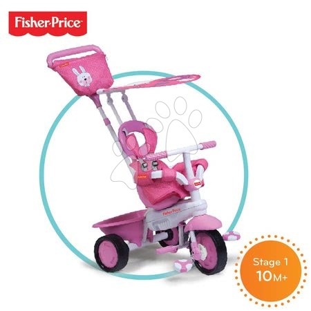 Tricikli za djecu od 10 mjeseci - SMART TRIKE 1460233 Fisher-price tricikl Elite Pink + 10 mjeseci do 3 godine starosti - 1