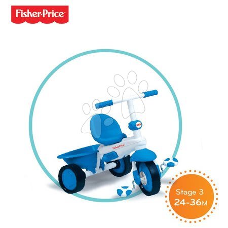 Tricikli za djecu od 10 mjeseci - SMART TRIKE 1460633 Fisher-price trojkolka Elite Blue + 10 mesiacov - 4