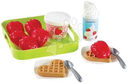 Accesorii și vase de bucătărie de jucărie - Căpșună cu frișcă 100%Chef Écoiffier_1