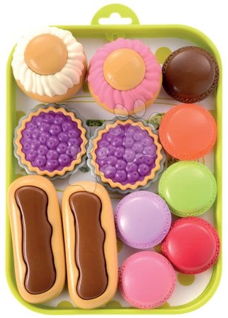 Accesorii și vase de bucătărie de jucărie - Set prăjituri Cheef Cook Écoiffier