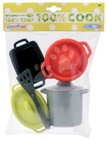 100% Chef - Set hrncov 100% Chef Cook Écoiffier