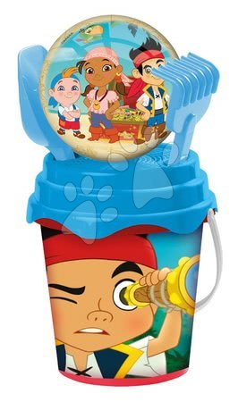 Staré položky - Vedro set s loptou Jake And The Never Land Pirates Mondo - 1