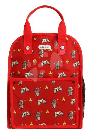  - Školska torba ruksak Backpack Amsterdam Large Retrobots Jack Piers velika ergonomska luksuzni dizajn od 6 godina 30*39*16 cm