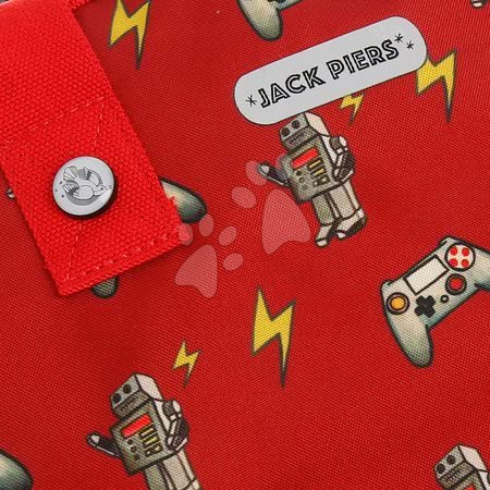 Školní tašky a batohy - Školní taška batoh Backpack Amsterdam Large Retrobots Jack Piers - 3