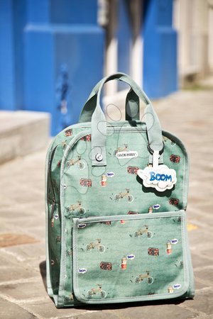 Kreatívne a didaktické hračky - Školská taška Backpack Amsterdam Large BMX Jack Piers_1
