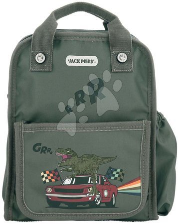 Kreatívne a didaktické hračky - Školská taška batoh Backpack Amsterdam Small Race Dino Jack Piers
