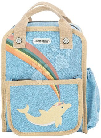 Jucării creative și didactice - Ghiozdan școlar Backpack Amsterdam Small Dolphin Jack Piers 