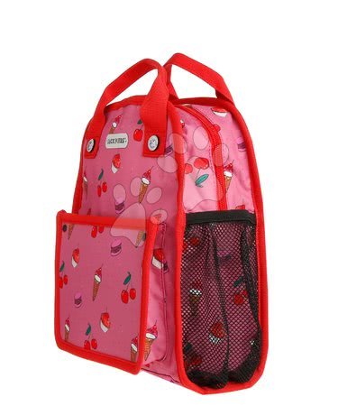 Kreatívne a didaktické hračky - Školská taška batoh Backpack Amsterdam Small Cherry Pop Jack Piers_1