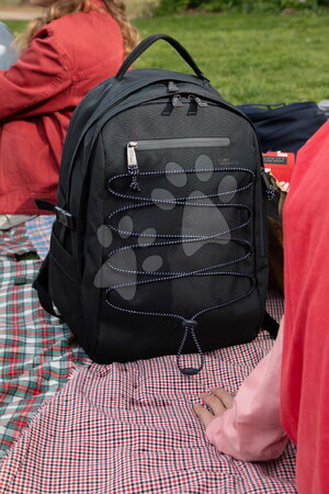 Školní tašky a batohy - Školní batoh Backpack College Black Jeune Premier - 6