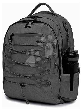 Školní tašky a batohy - Školní batoh Backpack College Black Jeune Premier - 3