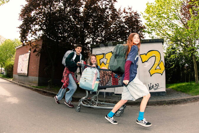 Školní tašky a batohy - Školní batoh Backpack College Pastel Jeune Premier - 12
