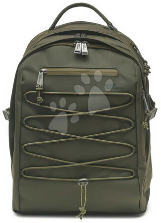 Školské tašky a batohy - Školský batoh Backpack College Khaki Jeune Premier - 2