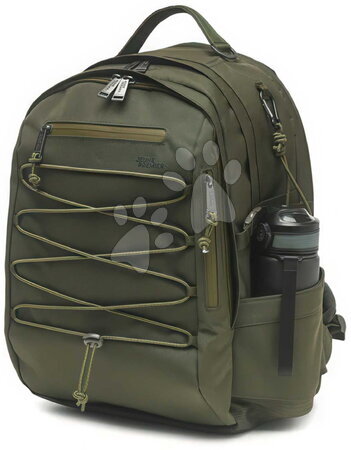 Školské tašky a batohy - Školský batoh Backpack College Khaki Jeune Premier - 3