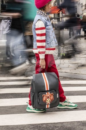 Schultaschen und Rucksäcke - Schultasche Rucksack Backpack Berlin Soccer Bear Jack Piers - 4