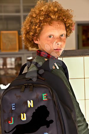 Šolske torbe in nahrbtniki - Šolska torba nahrbtnik Backpack James Safari Jeune Premier - 5