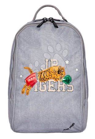 Fournitures scolaires - Sac à dos scolaire James Boxing Tiger Grey Mélange Jeune Premier