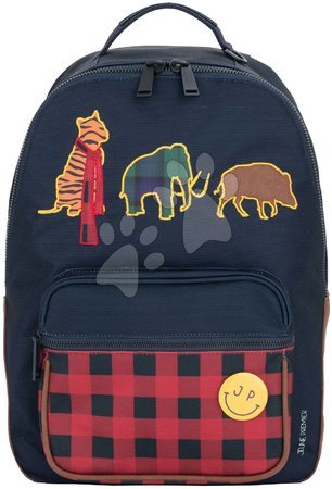 Kreatív és didaktikus játékok - Iskolai hátizsák Backpack Bobbie Tartans Jeune Premier