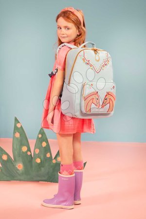 Schultaschen und Rucksäcke - Schulranzen Rucksack New Bobbie Cavalerie Florale Jeune Premier - 5