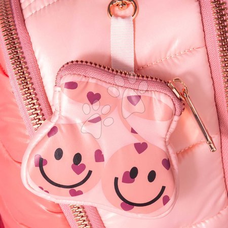 Schultaschen und Rucksäcke - Schulranzen Rucksack New Bobbie Puffer Pink Jeune Premier - 5