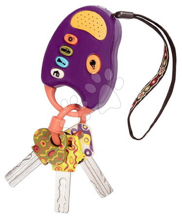 Jucării cu sunete - Kľúče k autu FunKeys B-Toys