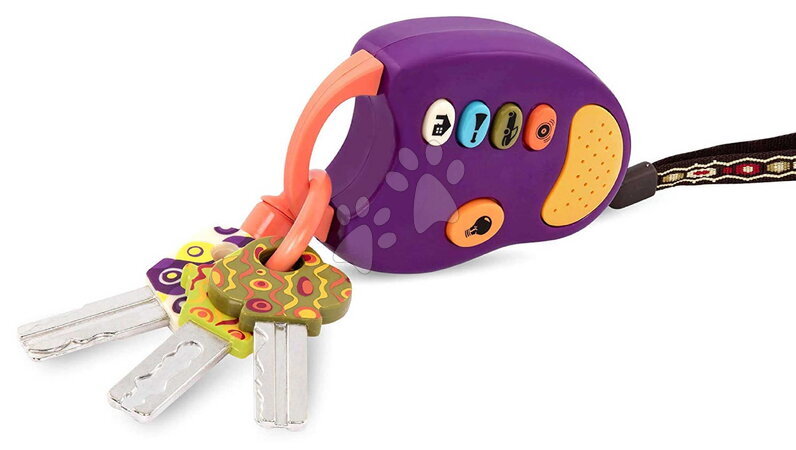Jucării cu sunete - Kľúče k autu FunKeys B-Toys_1
