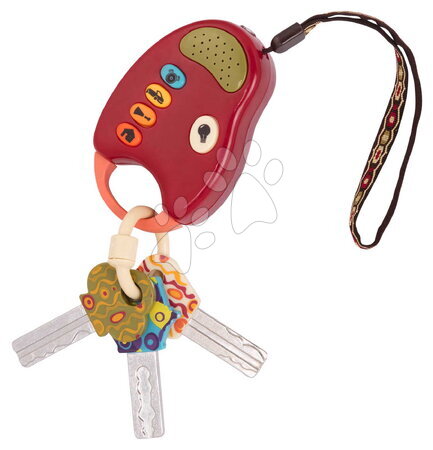 Jucării cu sunete - Kľúče k autu FunKeys B-Toys